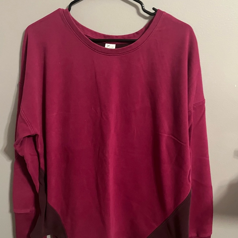 Old Navy Red Boxy Sweatshirt